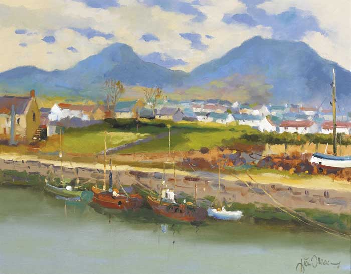 Annalong, County Down by Liam Treacy (1934-2004) at Whyte's Auctions