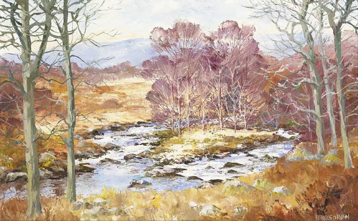 BALLYDONNELL VALLEY, COUNTY WICKLOW by Fergus O'Ryan RHA (1911-1989) at Whyte's Auctions