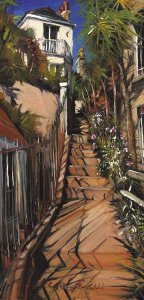 SORRENTO STEPS, DALKEY by Gerard Byrne (b.1958) at Whyte's Auctions