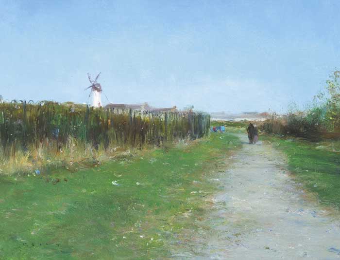 WALKING TO MASS, SKERRIES, 2005 by Paul Kelly sold for �2,200 at Whyte's Auctions