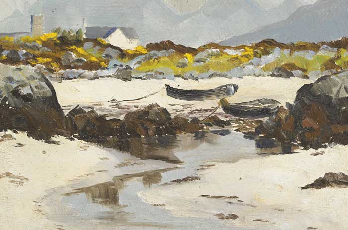 BALLYREBRICK, ROUNDSTONE, APRIL 1959 by Fergus O'Ryan sold for 820 at Whyte's Auctions