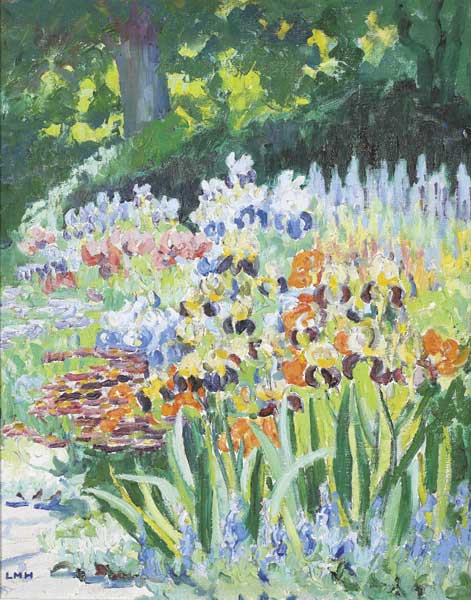 IRISES AND LUPINS by Letitia Marion Hamilton RHA (1878-1964) at Whyte's Auctions