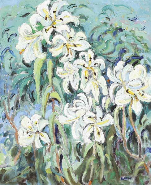 ARATUM LILLIES by Letitia Marion Hamilton sold for 4,000 at Whyte's Auctions