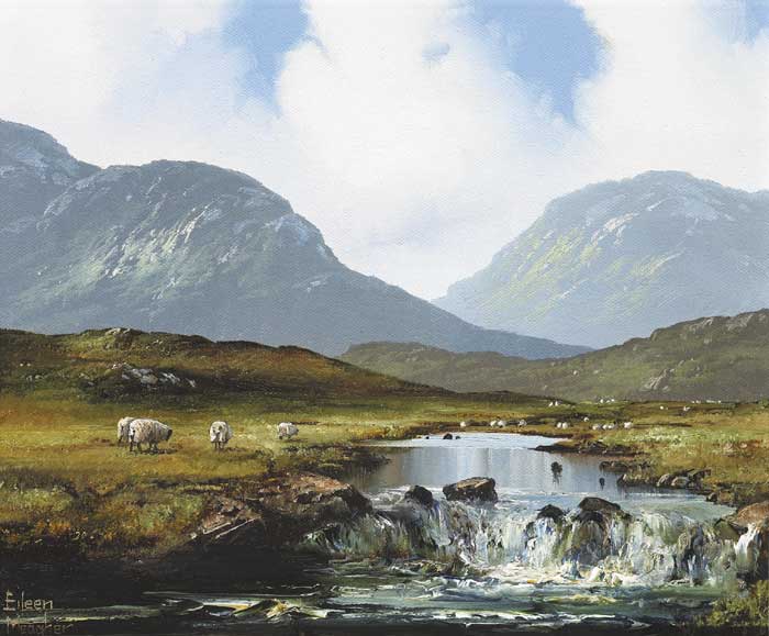 WEST OF IRELAND LANDSCAPE by Eileen Meagher (b.1946) at Whyte's Auctions