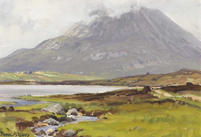 Mount Errigal, County Donegal by Frank McKelvey RHA RUA (1895-1974) at Whyte's Auctions