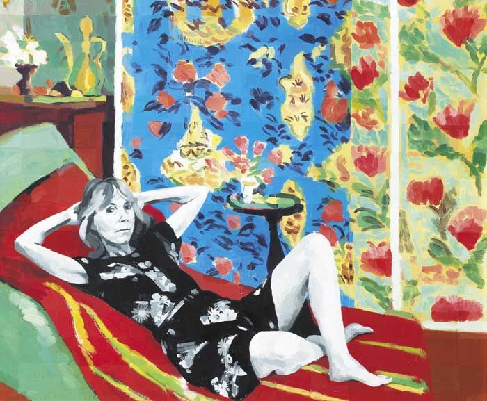 ODALISQUE, AFTER MATISSE, 1998 by Colin Harrison sold for �3,200 at Whyte's Auctions