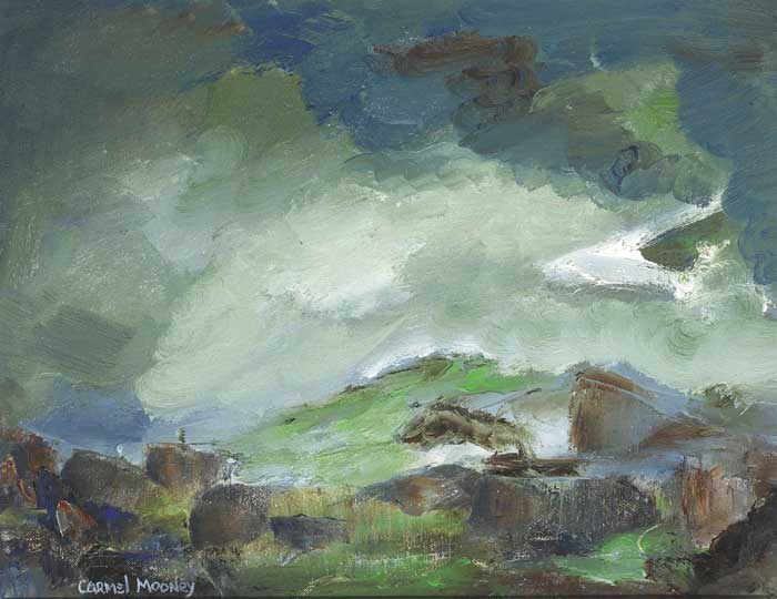 ROCKY LANDSCAPE I by Carmel Mooney  at Whyte's Auctions