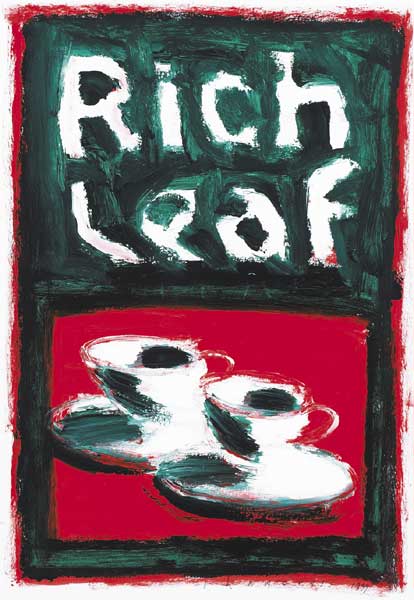 RICH LEAF TEA, 1999 by Neil Shawcross MBE RHA HRUA (b.1940) at Whyte's Auctions
