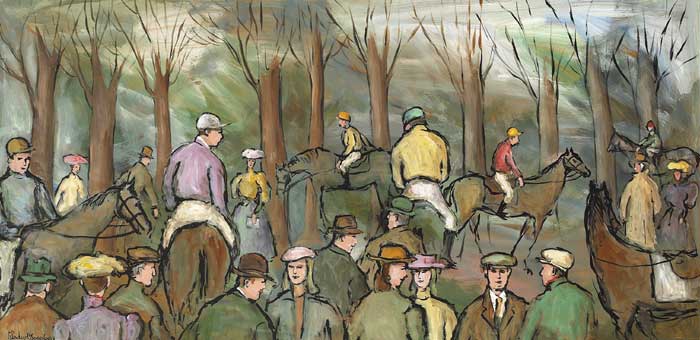 PARADE RING by Gladys Maccabe MBE HRUA ROI FRSA (1918-2018) at Whyte's Auctions