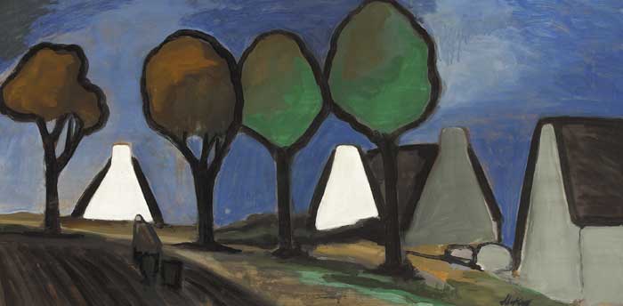 BLUE SKY by Markey Robinson (1918-1999) at Whyte's Auctions