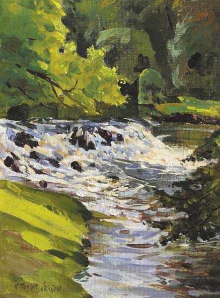 NORTH AMERICAN RIVER by Robert Taylor Carson HRUA (1919-2008) at Whyte's Auctions