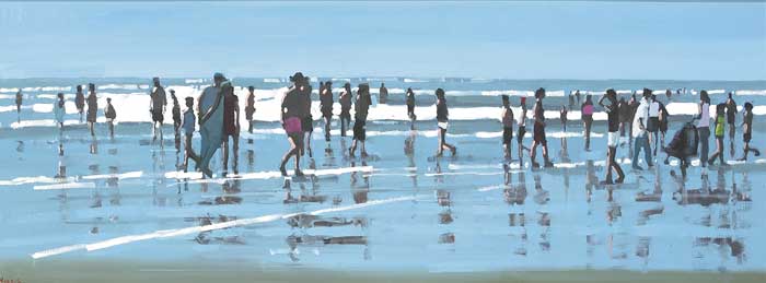 INTO THE LIGHT, INCH BEACH, 2009 by John Morris (b.1958) at Whyte's Auctions