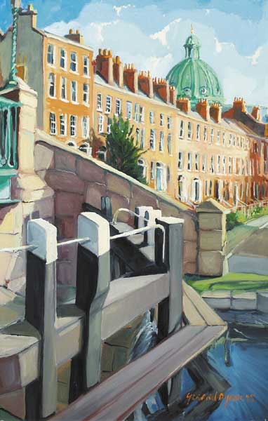 THE CANAL LOCK, RATHMINES, 1995 by Gerard Byrne (b.1958) at Whyte's Auctions