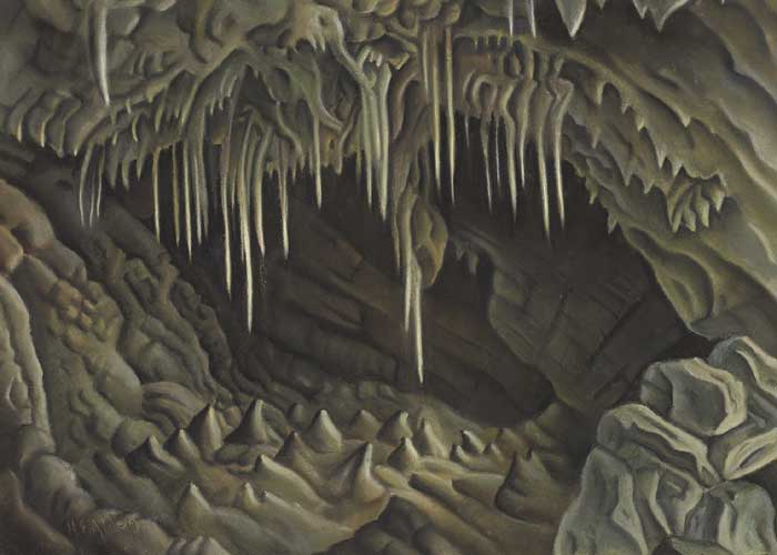 THE STALACTITES by Harry Epworth Allen RBA (1894-1958) RBA (1894-1958) at Whyte's Auctions