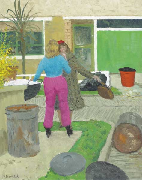 GREEN LAWNS, SKERRIES, 9.30 AM, 26 APRIL, 1985 by Patrick Leonard HRHA (1918-2005) at Whyte's Auctions