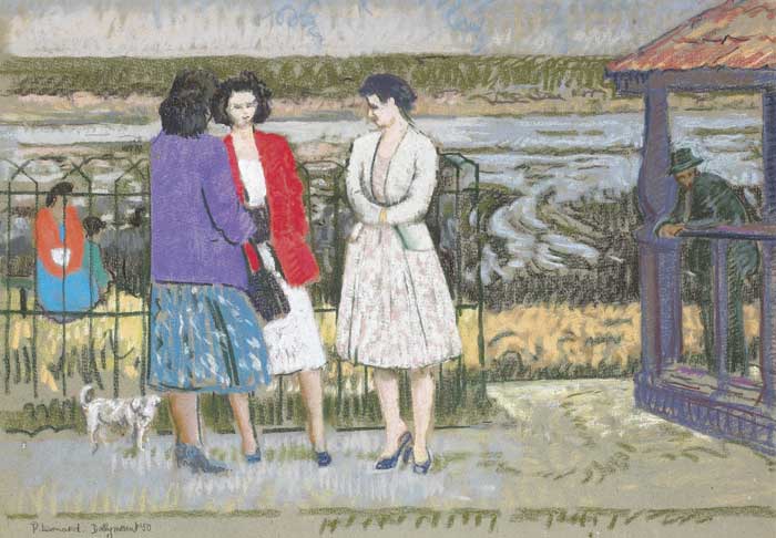 DOLLYMOUNT, 1950 by Patrick Leonard HRHA (1918-2005) HRHA (1918-2005) at Whyte's Auctions