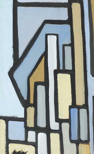 ABSTRACT CITYSCAPE by Markey Robinson (1918-1999) (1918-1999) at Whyte's Auctions