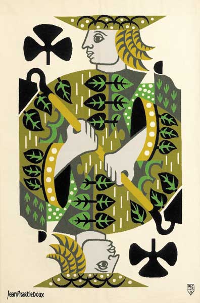 VALET DE TREFLE, 1973 by Jean Picart le Doux (1902-1982) at Whyte's Auctions