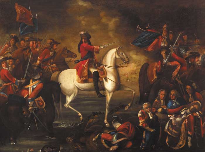 Irish School (19th Century) King William at the Battle of the Boyne at Whyte's Auctions