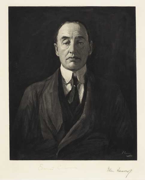Sir John Lavery RA RSA RHA (1856-1941) Edward Carson at Whyte's Auctions