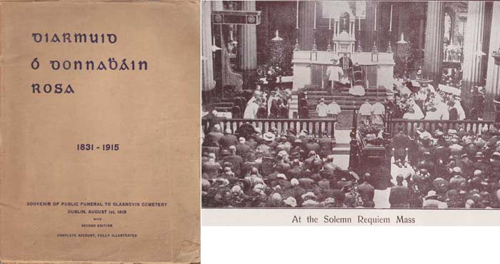 1915 (1 August). Diarmuid  Donnabin Rosa, 1831-1915. Souvenir Booklet" at Whyte's Auctions