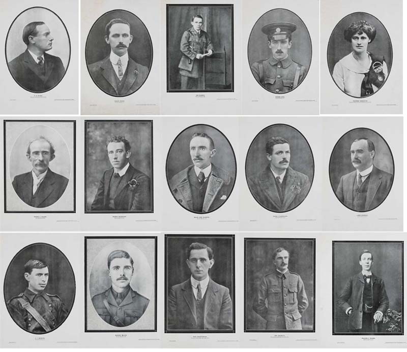 1916 Rising Leaders: An Extremely Rare Collection of Memorial Posters. at Whyte's Auctions