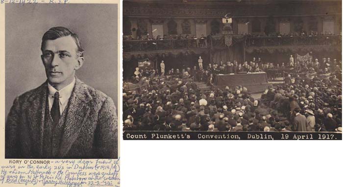 1912-1920s: Very Rare Picture Postcards of Jim Larkin, Rory OConnor, Dick Mulcahy, Count Plunketts Convention 1917 and a photograph of Fianna Fil fund raising" at Whyte's Auctions