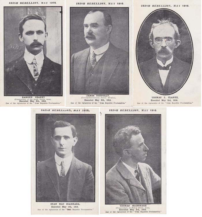 1916 Rising. Leaders Portraits by Powell Press - a good selection at Whyte's Auctions