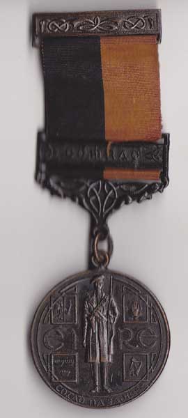 1919-21 War of Independence Service Medal, with Comrac bar to Longford Brigade Volunteer" at Whyte's Auctions