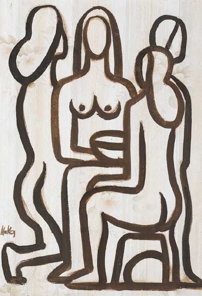 THREE NUDES by Markey Robinson (1918-1999) (1918-1999) at Whyte's Auctions