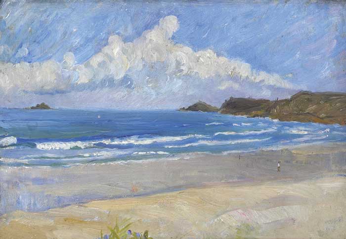 CAPE CORNWALL by Estella Frances Solomons sold for �1,900 at Whyte's Auctions