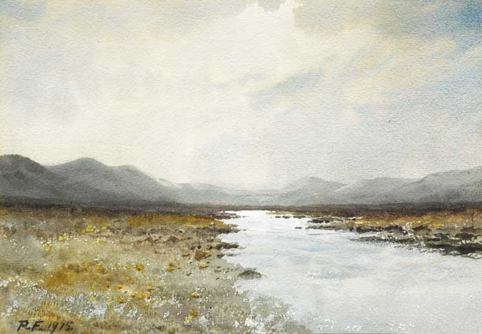 BOGLAND RIVER, 1915 by William Percy French (1854-1920) at Whyte's Auctions