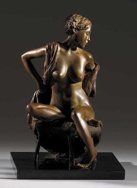ELLEN DISROBING, 2005 by Paddy Campbell sold for �2,000 at Whyte's Auctions