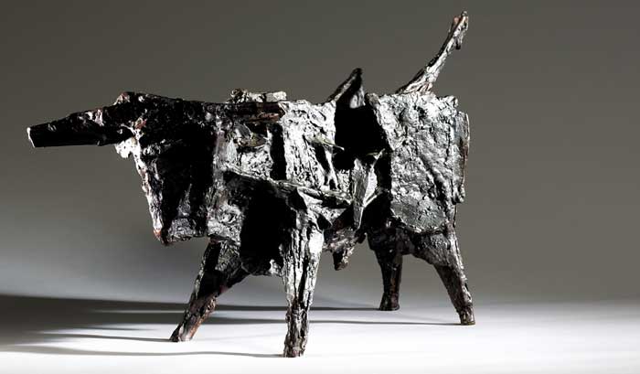 EASTER BULL, 2005 by John Behan sold for �11,500 at Whyte's Auctions