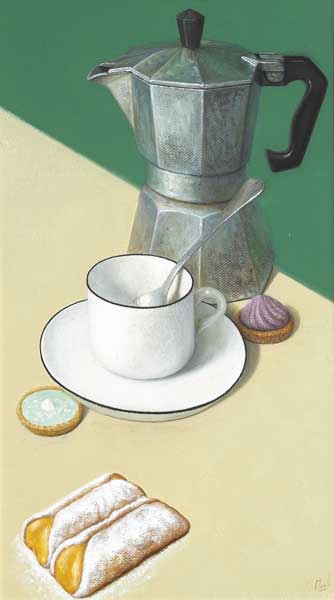 STILL LIFE WITH PASTRIES by Stuart Morle (b.1960) at Whyte's Auctions