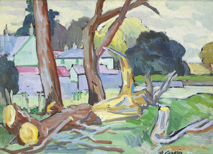 FALLEN TREES by Diarmuid Larkin ANCA (1918-1989) at Whyte's Auctions
