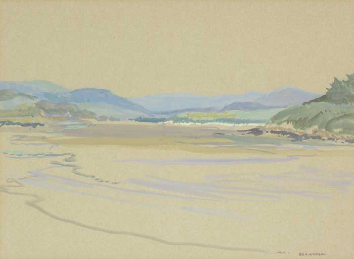 ESTUARY OF THE RIVER BOYNE by Bea Orpen sold for �600 at Whyte's Auctions