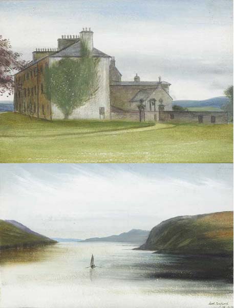BRAHAN CASTLE, NEAR DINGWALL, BY INVERNESS, SCOTLAND,1890 and THREE OTHER VIEWS at Whyte's Auctions