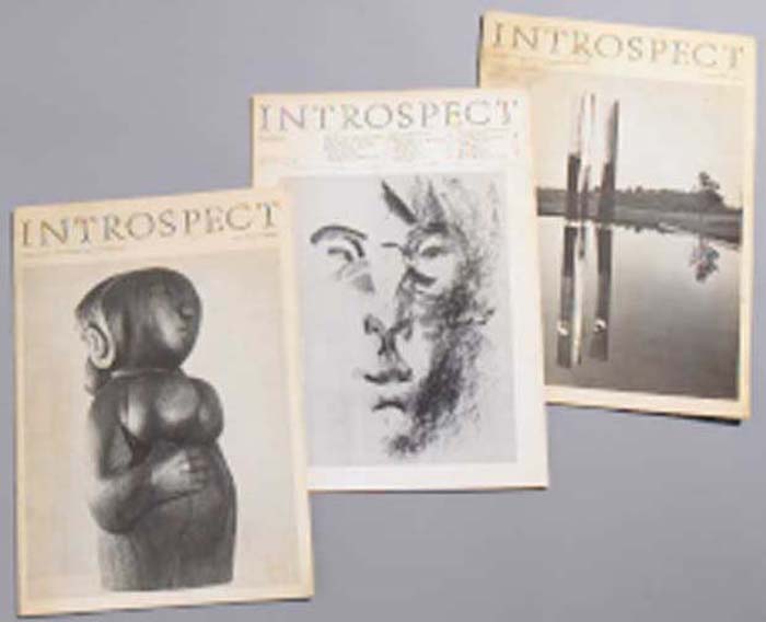 INTROSPECT - AN ANNUAL REVIEW OF THE VISUAL ARTS (NUMBERS I, II & III) 1975-77 at Whyte's Auctions