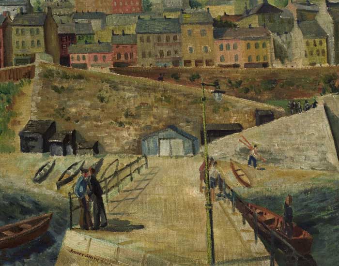 HARBOUR SCENE by Sidney Smith sold for 750 at Whyte's Auctions