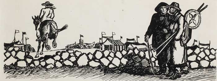LIFE IN THE WEST OF IRELAND, 1912 by Jack Butler Yeats RHA (1871-1957) at Whyte's Auctions