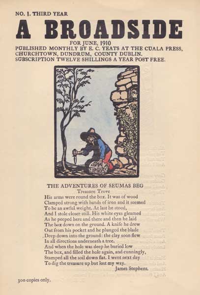 A BROADSIDE No. 1, THIRD YEAR by Jack Butler Yeats RHA (1871-1957) at Whyte's Auctions