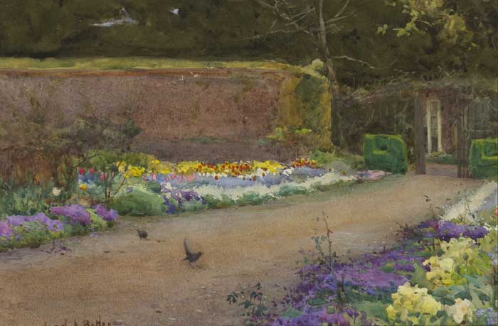 THE SPRING GARDEN, KILMURRY by Mildred Anne Butler RWS (1858-1941) at Whyte's Auctions