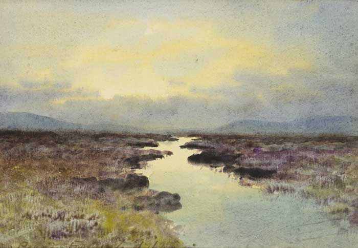 BOG LAKE, 1912 by William Percy French (1854-1920) at Whyte's Auctions
