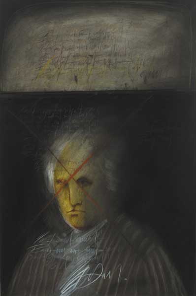 VICTIM WITH LETTER, 1989 by John Kelly RHA (1932-2006) at Whyte's Auctions
