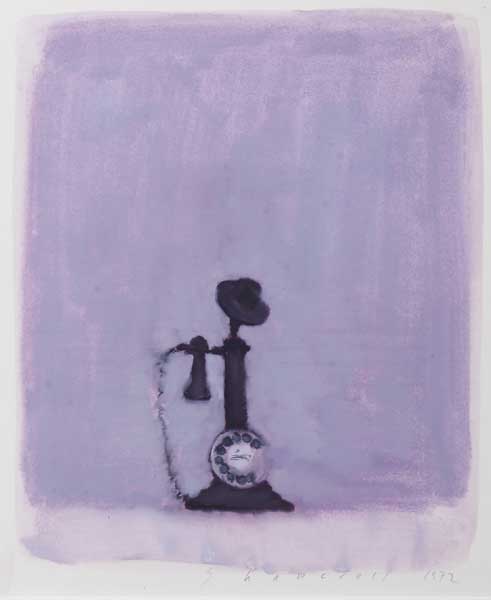 CANDLESTICK TELEPHONE, 1972 by Neil Shawcross RHA RUA (b.1940) at Whyte's Auctions