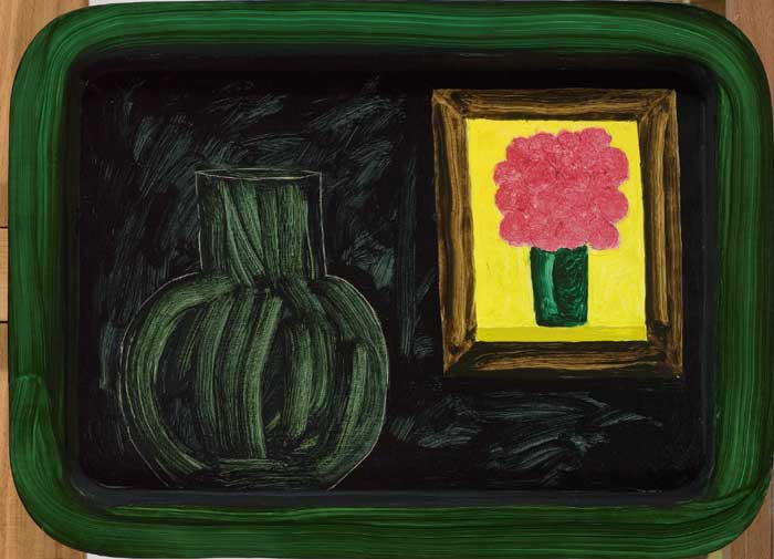 STILL LIFE WITH VASE AND PAINTING, WICKHAM, 2003 by William Crozier HRHA (1930-2011) HRHA (1930-2011) at Whyte's Auctions