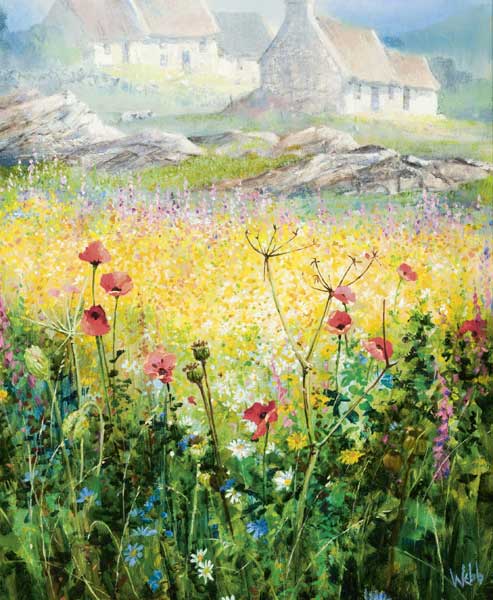 HEDGEROW FLOWERS by Kenneth Webb sold for �10,000 at Whyte's Auctions