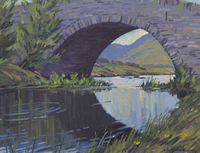 BRIDGE ON THE LOE, KILLARNEY, 1965 by Seán O'Connor sold for €500 at Whyte's Auctions