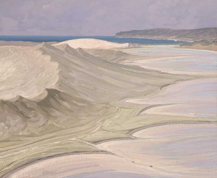 SAND DUNES, DUMHCHA, COUNTY DONEGAL by Jeremiah Hoad (1924-1999) (1924-1999) at Whyte's Auctions